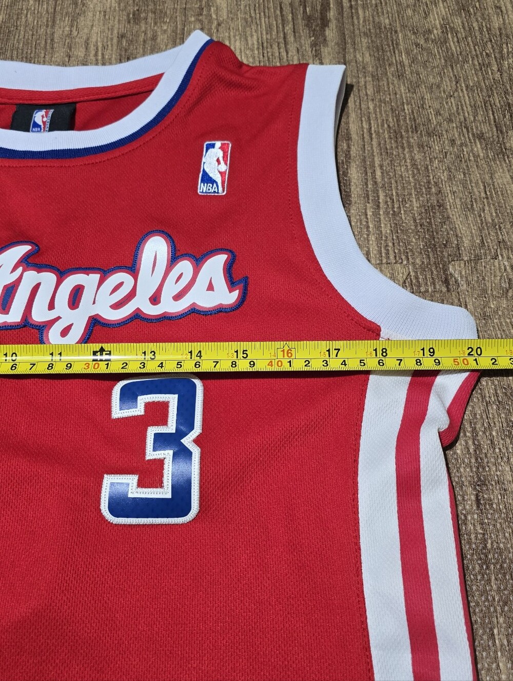 Adidas Womens NBA Los Angeles Clippers Chris Paul Red Jersey Size XL 4her - Picture 5 of 9